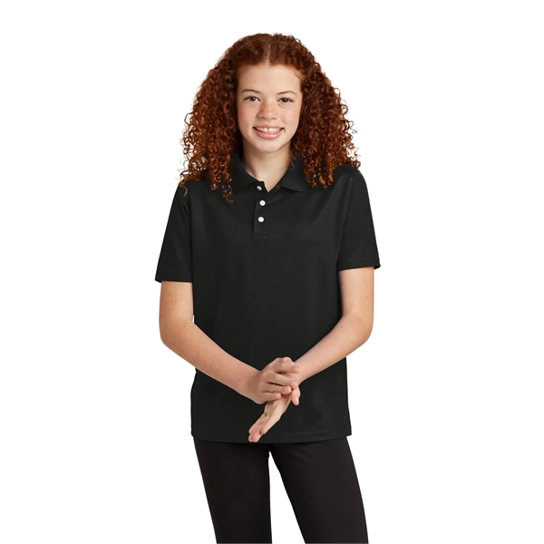 Sport-Tek Youth UV Micropique Polo - Sport-Tek Youth UV Micropique Polo - Image 0 of 39