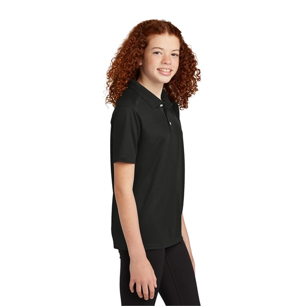 Sport-Tek Youth UV Micropique Polo - Sport-Tek Youth UV Micropique Polo - Image 2 of 39