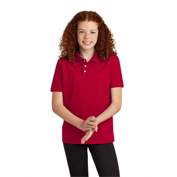 Sport-Tek Youth UV Micropique Polo - Sport-Tek Youth UV Micropique Polo - Image 9 of 39