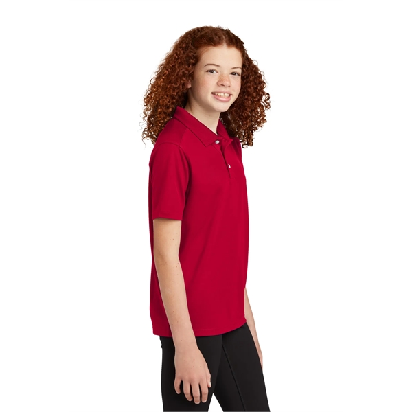 Sport-Tek Youth UV Micropique Polo - Sport-Tek Youth UV Micropique Polo - Image 11 of 39