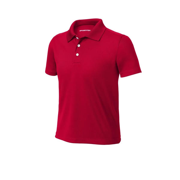 Sport-Tek Youth UV Micropique Polo - Sport-Tek Youth UV Micropique Polo - Image 12 of 39
