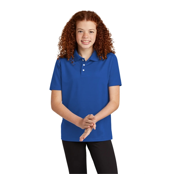 Sport-Tek Youth UV Micropique Polo - Sport-Tek Youth UV Micropique Polo - Image 29 of 39