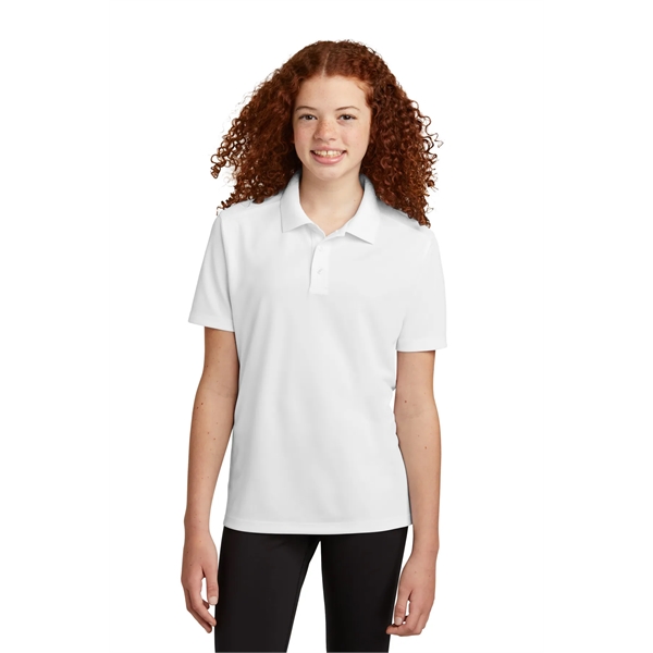 Sport-Tek Youth UV Micropique Polo - Sport-Tek Youth UV Micropique Polo - Image 34 of 39