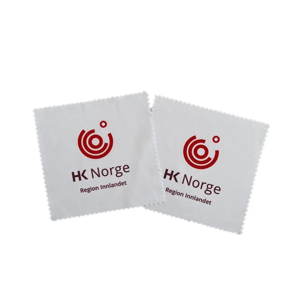 4x4'' Heat Transfer Microfiber Cleaning Cloth - 4x4'' Heat Transfer Microfiber Cleaning Cloth - Image 1 of 3