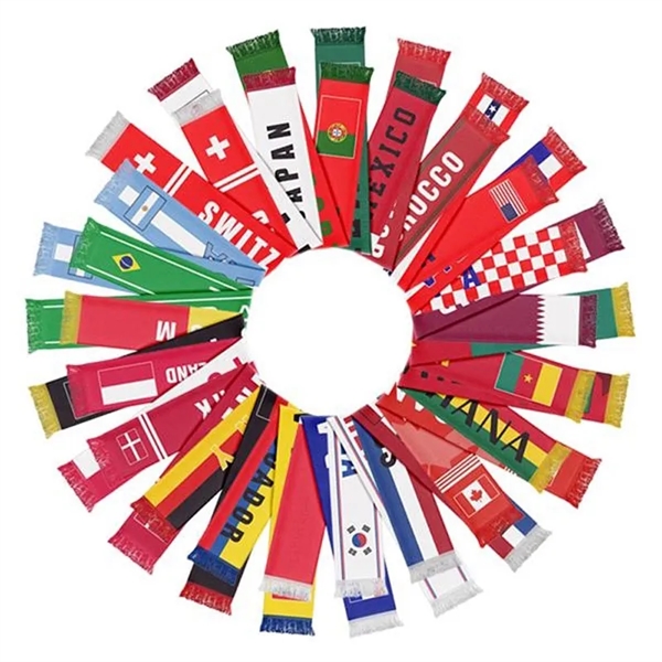 Sports Fan Soccer Scarf - Sports Fan Soccer Scarf - Image 1 of 4
