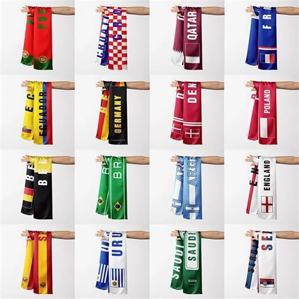 Sports Fan Soccer Scarf - Sports Fan Soccer Scarf - Image 2 of 4