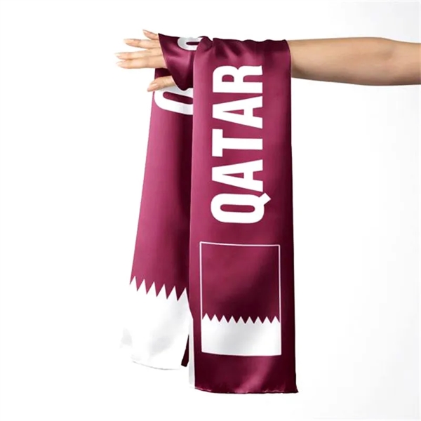 Sports Fan Soccer Scarf - Sports Fan Soccer Scarf - Image 3 of 4