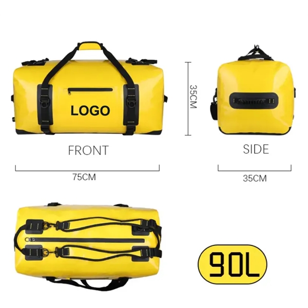 90L Luxury Waterproof Duffel Bag - 90L Luxury Waterproof Duffel Bag - Image 0 of 5