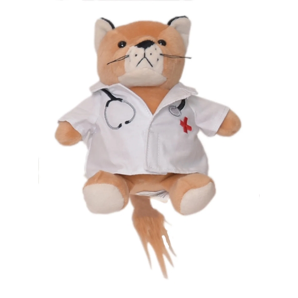 6" Mini Me Carl Cougar w/t-shirt - 6" Mini Me Carl Cougar w/t-shirt - Image 0 of 2