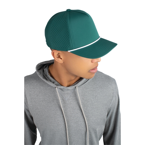 Weekender Perforated Snapback Cap - Weekender Perforated Snapback Cap - Image 12 of 13