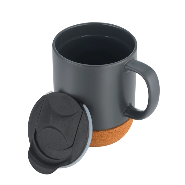 12 oz. Ceramic Mug with Cork Base - 12 oz. Ceramic Mug with Cork Base - Image 1 of 5