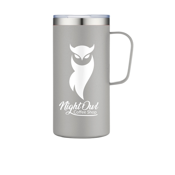 20 oz. Double Wall, Stainless Steel Camping Mug - 20 oz. Double Wall, Stainless Steel Camping Mug - Image 5 of 6