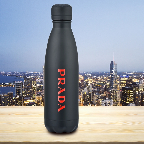 17 oz. Double Wall Stainless Steel Vacuum Bottle - 17 oz. Double Wall Stainless Steel Vacuum Bottle - Image 0 of 5