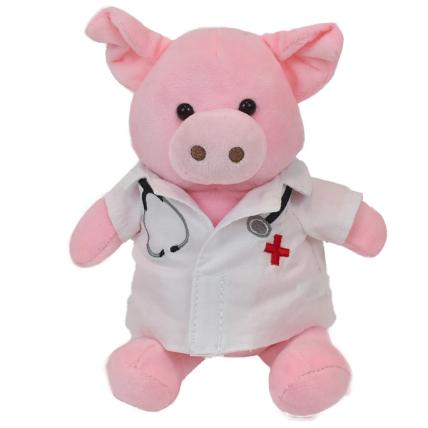 6" Mini Me Parker Pig w/t-shirt - 6" Mini Me Parker Pig w/t-shirt - Image 0 of 2