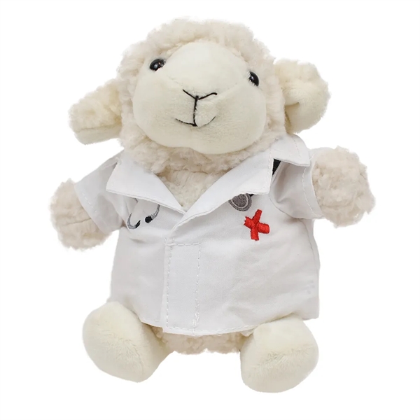 6" Mini Me Lily Lamb w/t-shirt - 6" Mini Me Lily Lamb w/t-shirt - Image 0 of 2