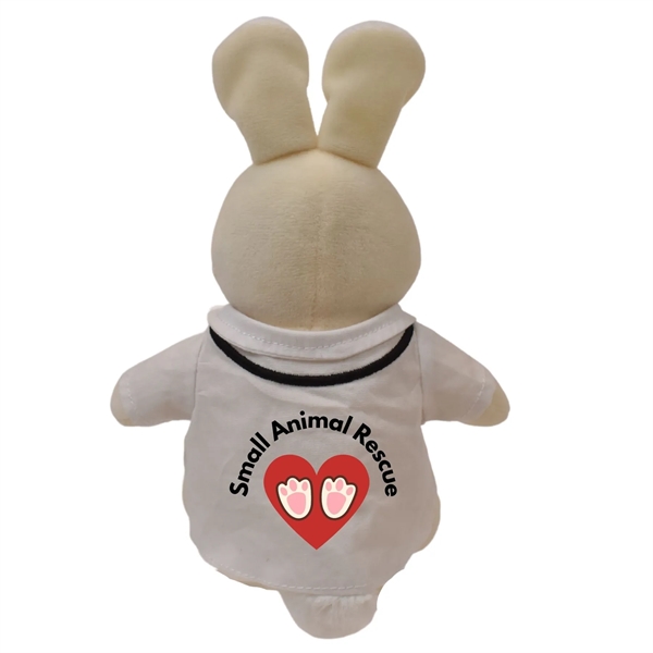 6" Mini Me Bowie Bunny w/t-shirt - 6" Mini Me Bowie Bunny w/t-shirt - Image 1 of 2