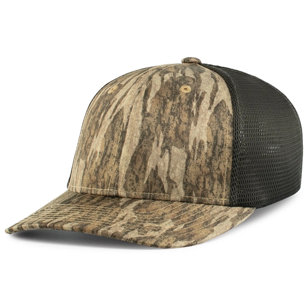 Mossy Oak® Low Profile Trucker PacFlex Cap - Mossy Oak® Low Profile Trucker PacFlex Cap - Image 0 of 11