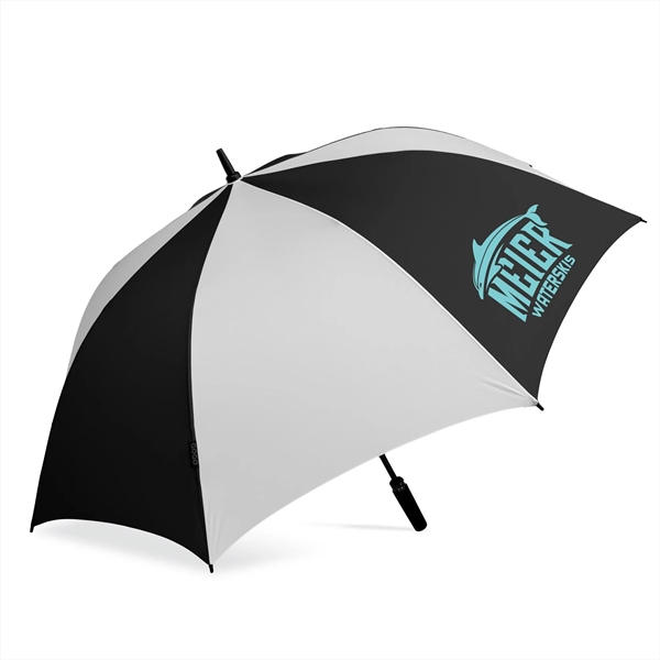 GoGo® by Shed Rain™ 58" Arc RPET Auto Open Golf Umbrella - GoGo® by Shed Rain™ 58" Arc RPET Auto Open Golf Umbrella - Image 0 of 15