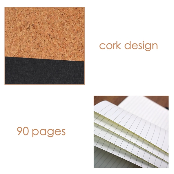 A5 Cork5 Notebook - A5 Cork5 Notebook - Image 2 of 3