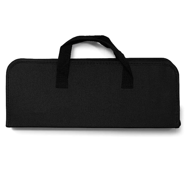 9 Packs Stainless Steel BBQ Grill Tool Set With Storage Bag - 9 Packs Stainless Steel BBQ Grill Tool Set With Storage Bag - Image 5 of 5