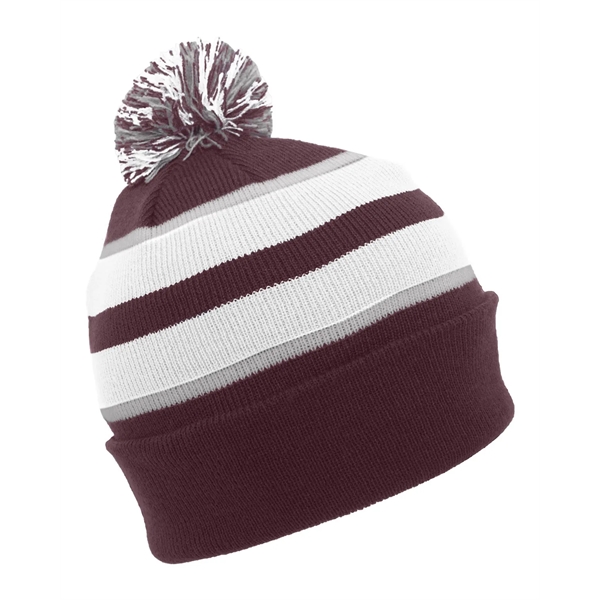 Pacific Headwear Knit Fold-Over Pom-Pom Beanie - Pacific Headwear Knit Fold-Over Pom-Pom Beanie - Image 59 of 130