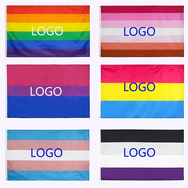 3x5ft LGBT Pride Rainbow Flag - 3x5ft LGBT Pride Rainbow Flag - Image 0 of 4