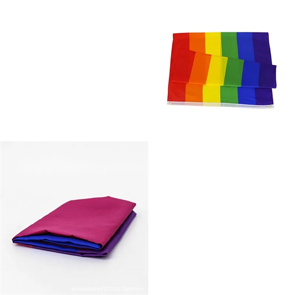 3x5ft LGBT Pride Rainbow Flag - 3x5ft LGBT Pride Rainbow Flag - Image 1 of 4