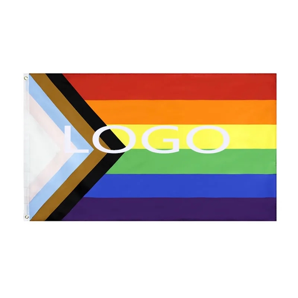 3x5ft LGBT Pride Rainbow Flag - 3x5ft LGBT Pride Rainbow Flag - Image 3 of 4