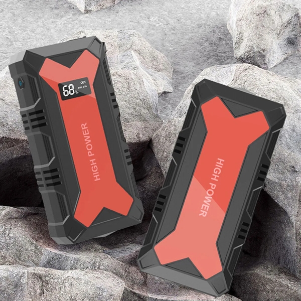 30000MAH USB Car Battery Jump Starter With LED Flashlight - 30000MAH USB Car Battery Jump Starter With LED Flashlight - Image 8 of 10