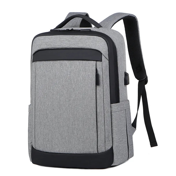 Anti-theft Waterproof Men Business USB Port Laptop Backpack - Anti-theft Waterproof Men Business USB Port Laptop Backpack - Image 15 of 16