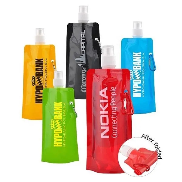 Collapsible Water Bottle/water bag - Collapsible Water Bottle/water bag - Image 2 of 5