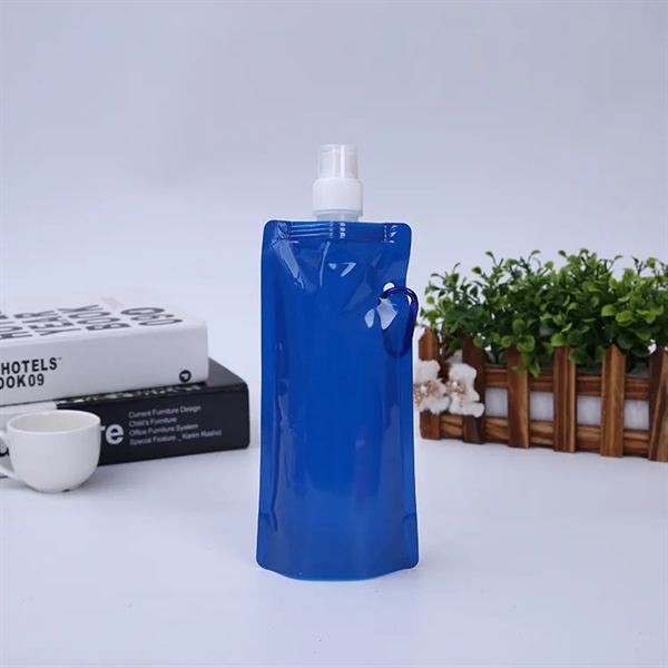 Collapsible Water Bottle/water bag - Collapsible Water Bottle/water bag - Image 4 of 5