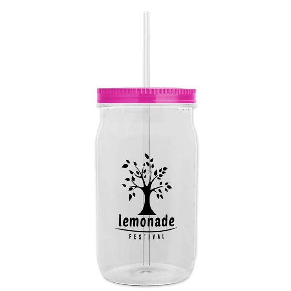 27 oz. Mason Jar - Clear - 27 oz. Mason Jar - Clear - Image 9 of 9