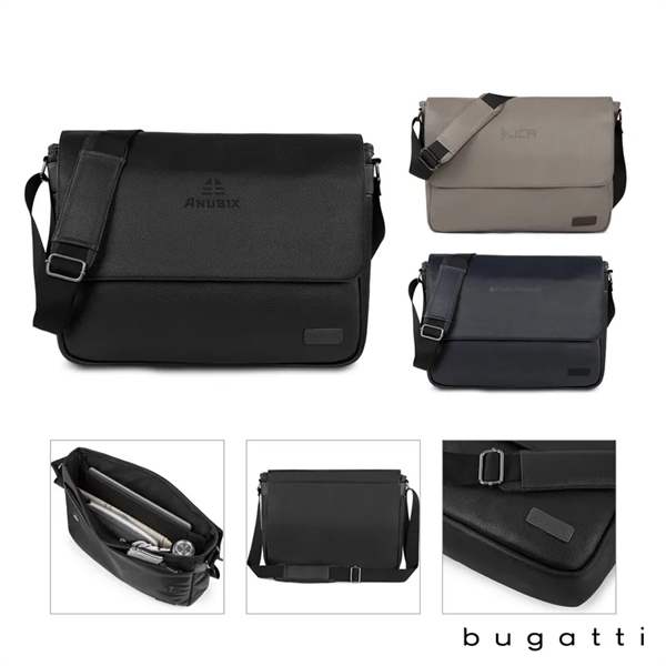 Bugatti Contrast Collection Messenger Bag - Bugatti Contrast Collection Messenger Bag - Image 3 of 3