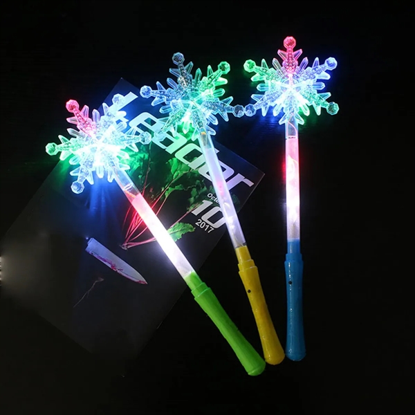 LED Light Up Frozen Snowflake Wand Toy - LED Light Up Frozen Snowflake Wand Toy - Image 2 of 4