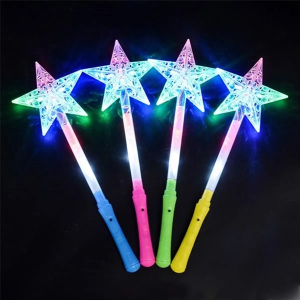 LED Light Up Frozen Snowflake Wand Toy - LED Light Up Frozen Snowflake Wand Toy - Image 4 of 4
