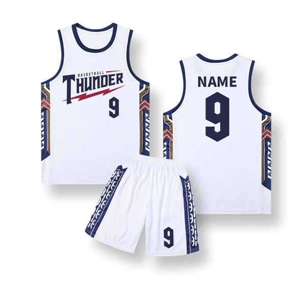Multi-Size Customizable Men's Reversible Basketball Jerseys - Multi-Size Customizable Men's Reversible Basketball Jerseys - Image 1 of 19