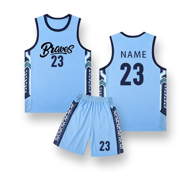 Multi-Size Customizable Men's Reversible Basketball Jerseys - Multi-Size Customizable Men's Reversible Basketball Jerseys - Image 2 of 19
