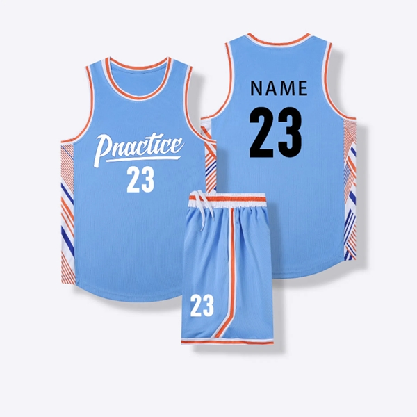 Multi-Size Customizable Men's Reversible Basketball Jerseys - Multi-Size Customizable Men's Reversible Basketball Jerseys - Image 11 of 19