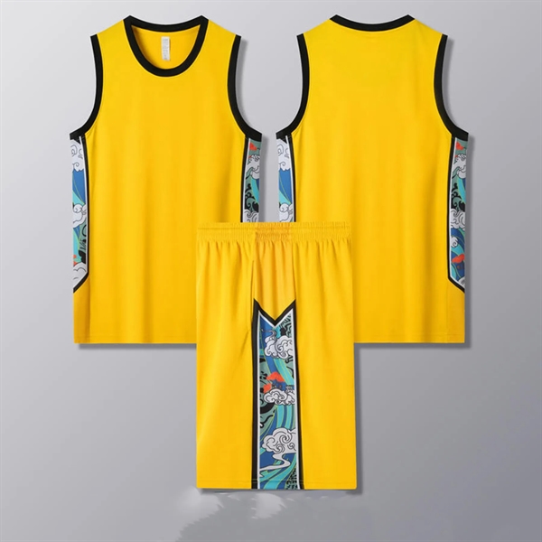 Multi-Size Customizable Men's Reversible Basketball Jerseys - Multi-Size Customizable Men's Reversible Basketball Jerseys - Image 14 of 19