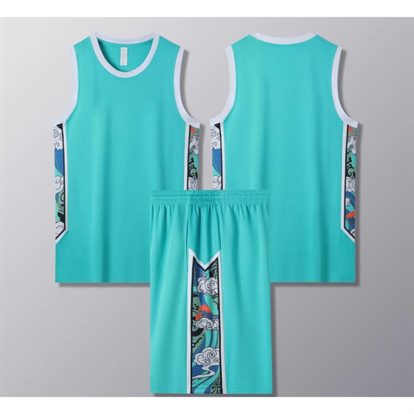 Multi-Size Customizable Men's Reversible Basketball Jerseys - Multi-Size Customizable Men's Reversible Basketball Jerseys - Image 15 of 19