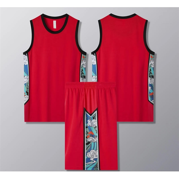 Multi-Size Customizable Men's Reversible Basketball Jerseys - Multi-Size Customizable Men's Reversible Basketball Jerseys - Image 16 of 19