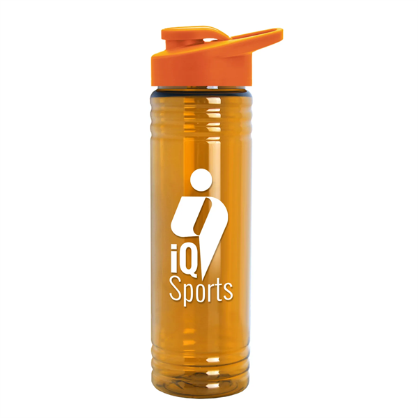 Slim Fit 24 oz. Water Bottles - Drink Thru Lid (Colors) - Slim Fit 24 oz. Water Bottles - Drink Thru Lid (Colors) - Image 0 of 17