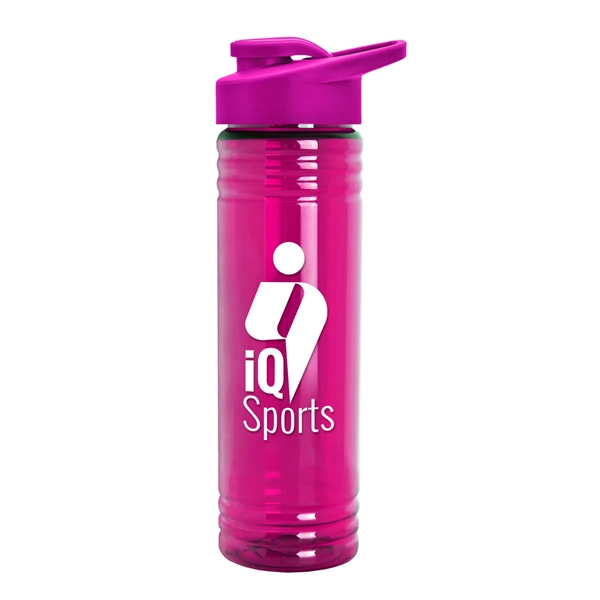 Slim Fit 24 oz. Water Bottles - Drink Thru Lid (Colors) - Slim Fit 24 oz. Water Bottles - Drink Thru Lid (Colors) - Image 3 of 17