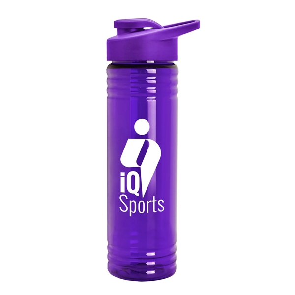 Slim Fit 24 oz. Water Bottles - Drink Thru Lid (Colors) - Slim Fit 24 oz. Water Bottles - Drink Thru Lid (Colors) - Image 6 of 17