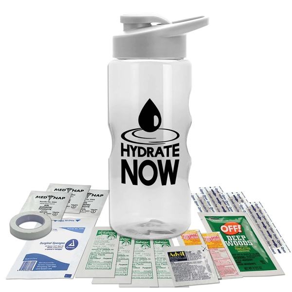 22 oz. Bottle Survival Kit - Drink Thru lid - 22 oz. Bottle Survival Kit - Drink Thru lid - Image 10 of 15