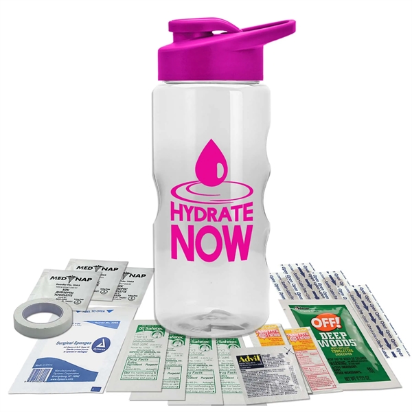 22 oz. Bottle Survival Kit - Drink Thru lid - 22 oz. Bottle Survival Kit - Drink Thru lid - Image 11 of 15