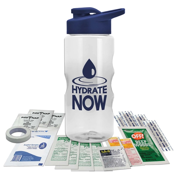 22 oz. Bottle Survival Kit - Drink Thru lid - 22 oz. Bottle Survival Kit - Drink Thru lid - Image 12 of 15