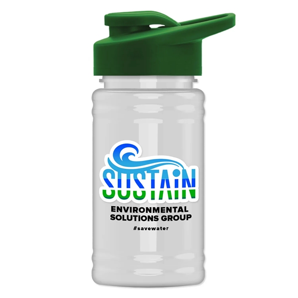 UpCycle - Mini 16 oz. rPet Sports Bottle with Drink Thru Lid - UpCycle - Mini 16 oz. rPet Sports Bottle with Drink Thru Lid - Image 12 of 16