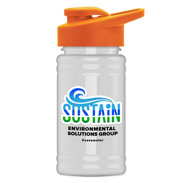 UpCycle - Mini 16 oz. rPet Sports Bottle with Drink Thru Lid - UpCycle - Mini 16 oz. rPet Sports Bottle with Drink Thru Lid - Image 14 of 16